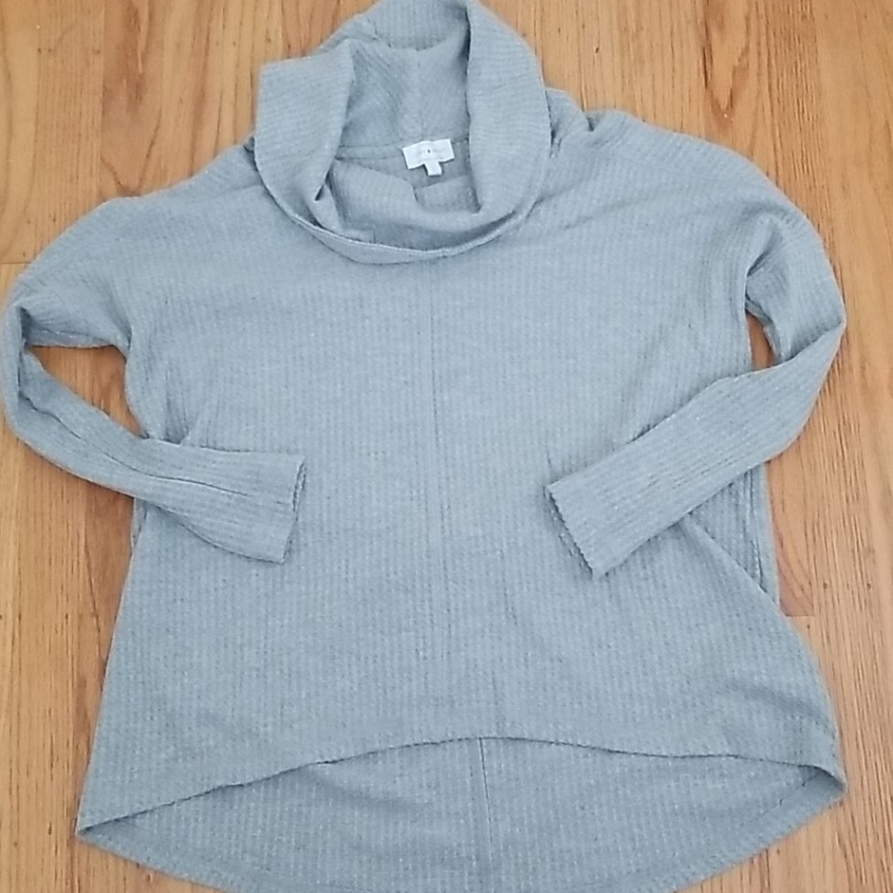 Lucky brand long sleeve cowlneck sweatshirt